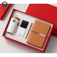 Coffret Cadeau d'Articles Promotionnels d'Entreprise Uniques et les Plus Vendus avec Logo : Tasse à Café, Parapluie, Batterie Externe