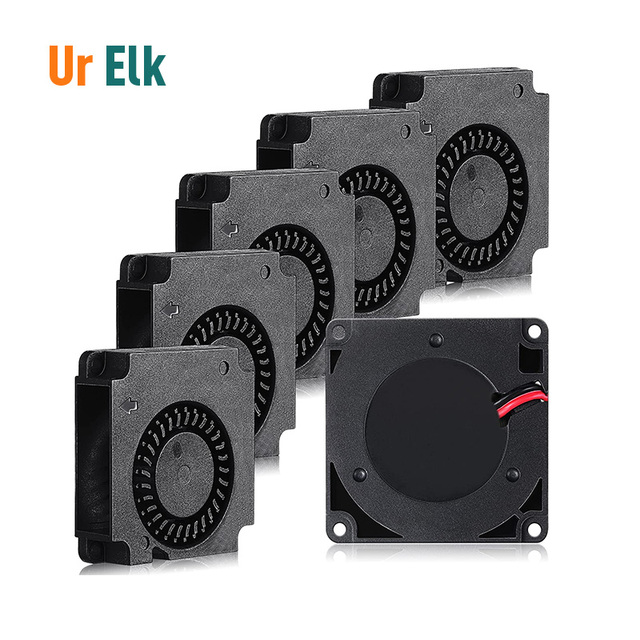 Ur Elk High Quality Ball Bearing Air Blower Fan Dc5v/12v/ 24v 4010 Brushless Blower Cooling Fan for 3d Printer