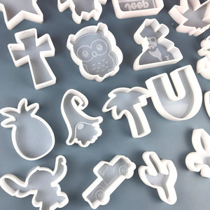 Moules en résine faits à la main pour la fabrication de décorations décoratives DIY, style Ins, moule en silicone en forme de croix 2706, outils pour gâteaux - Product Image 3