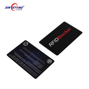 Dispositif d'écrémage de carte de débit anti-piratage Carte de blocage RFID 13.56mhz Carte de blocage de bouclier de signal NFC - Product Image 2
