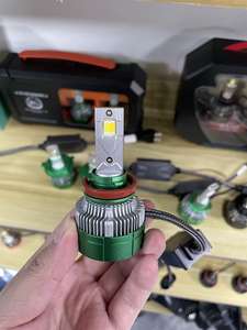 Fari LED Bicolore 12V 9005 HB3 Impermeabili 150W H4 H1 H3 H7 H11 880 881 con Telecomando Nuovi per Octavia Tucson - Product Image 3