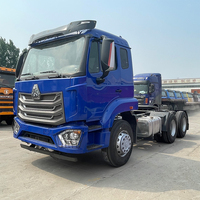 Tête de tracteur Sinotruk Howo NX 6x4, vente directe usine, 400 CV, 10 roues, pour remorquage de semi-remorque plateau