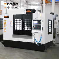 Centre d'usinage VMC1160 automatique, système de commande GSK, broche simple BT40, fraiseuse verticale CNC