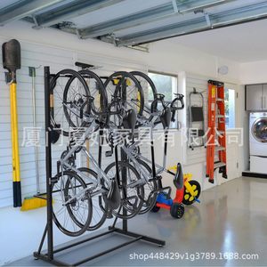Bicycle Rack Wall <b>Mounted</b> Steel <b>Frame</b> Adjustable Parking Storage Display Stand For Road And Mountain Bikes - Product Image 2