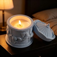 Diffuseur d'arômes écologique en céramique, chauffe-cire de soja, parfum artisanal pour la maison, longue durée, aromathérapie, désodorisant
