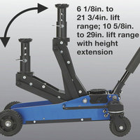 Fábrica China 4x4 todoterreno 3 toneladas Jack Titan terreno todoterreno trolley Jack