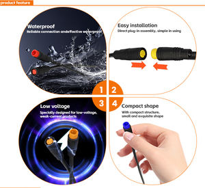 ขั้ว<span class=keywords><strong>ต่อ</strong></span>แบบรัสเซียมาตรฐาน Shenzhen Gjq Seatalk OD 5-7 มม. กันน้ำ 2 3 4 5 6 7 <span class=keywords><strong>8</strong></span> ขา พร้อมสาย - Product Image 5