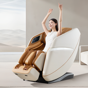 高品质温感Sl轨道高弹性坐垫全身4d按摩椅 - Product Image 3