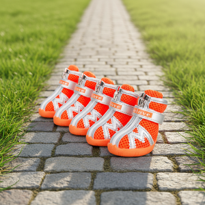 ट्रूलोवे उच्च-शीर्ष कुत्ते जूते पहनने के लिए प्रतिरोधी और वाटरप्रूफ पालतू जूते ठोस पैटर्न गर्म बिक्री आउटडोर थोक कुत्ते गियर - Product Image 4