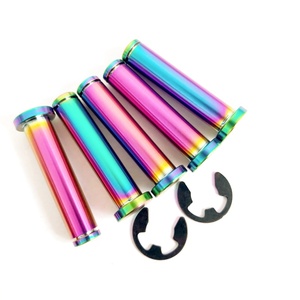 Perno de Reposapiés de Titanio Colorido de Grado 5 Personalizado de Fábrica M10*40mm para Motocicleta Motocross Honda Yamaha Talaria Segway - Product Image 2