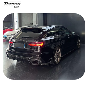 ดิฟฟิวเซอร์หลังคาร์บอนไฟเบอร์สำหรับ Audi RS6 Avant RS7 Sportback <span class=keywords><strong>A6</strong></span> Avant <span class=keywords><strong>A6</strong></span> Allroad C8 <span class=keywords><strong>2019</strong></span>+ อัพเกรด - Product Image 4