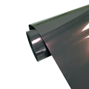 Envoltura de vinilo para coche gris Bernina de HIGHCOOL autocurativa con pintura PET a prueba de UV colorida protección antiarañazos superficie brillante del cuerpo - Product Image 1