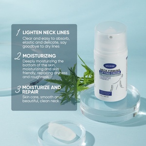 Marque privée Rétinol Crème raffermissante pour le cou Collagène <span class=keywords><strong>Vitamine</strong></span> B5 Crème jour et nuit pour le visage Crème raffermissante réparatrice anti-âge pour le cou - Product Image 4