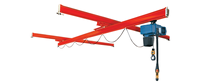 Système de grue suspendue modulaire Anbo, équipement de levage aérien pour atelier/usine, charge maximale 3 tonnes, portée 5-10 m, garantie 1 an, moteur