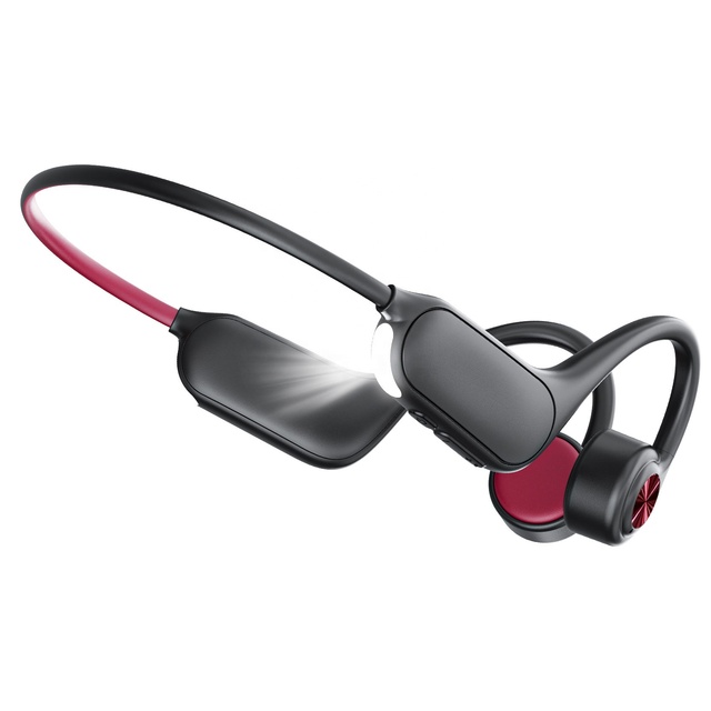 Bone Conduction Headphone Water Proof  Ows Earbuds Earhook Support Swimming and  Activity Swimming Earbuds Earphone