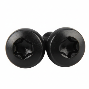 สกรูหัวจม Torx แบบดาว ขนาด M2 M2.5 M3 M4 M5 M6 มาตรฐาน DIN7985 ผลิตจากเหล็กกล้าไร้สนิมสีดำ A2 304 - Product Image 2