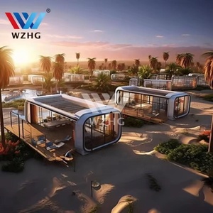 Nhà không gian viên nang cabin nhà sang trọng nhà <span class=keywords><strong>Modular</strong></span> Trung Quốc trong 20 30 ft prefab cho bán - Product Image 2