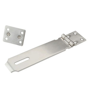 304 Stainless Steel <b>Padlock</b> Rectangular Single Lever Locking Cabinet Door Latch - Product Image 2