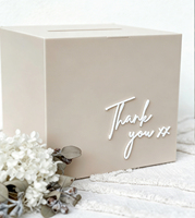 Support d'affichage en acrylique transparent mat personnalisé avec motif et LOGO pour boîte à dons anonymes, idéal pour événements caritatifs, mariages, cadeaux et jeux.