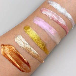 Aceite Corporal Iluminador de Maquillaje Personalizado MLM, Orgánico, de Lujo, para Rostro y Cuerpo, Etiqueta Privada, Tamaño de Muestra Personalizable - Product Image 4