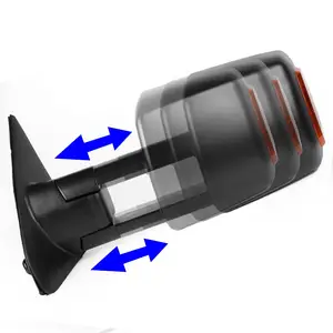 Rétroviseur de remorquage latéral clignotant rétroviseur de remorquage latéral chauffant compatible avec la toundra