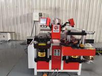 Machine de traitement de barres de cuivre 3 en 1 : poinçonnage, découpe et pliage avec positionnement servo