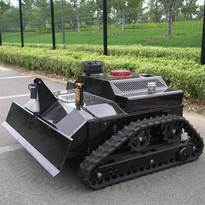 2024 New MJYL Gasoline Lawn Mower Radio <b>Control</b> Mowers <b>RC</b> Slope Lawn Mower Tracked All Terrain Remote <b>Control</b> Robot Weed Mowing - Product Image 1