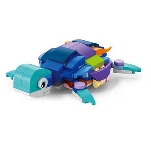 Nuevo Mini bloque de dibujos animados Zooland fiesta pájaros insectos modelo montaje juguete niños Regalo de Cumpleaños conjunto caja embalaje figura de acción regalo - Product Image 4