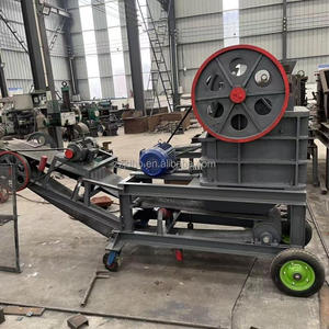 28 tấn mỗi giờ di động DIESEL Máy Nghiền hàm Rock rusher Máy Nghiền đá nhỏ để làm cho sỏi di động DIESEL Máy Nghiền hàm - Product Image 3