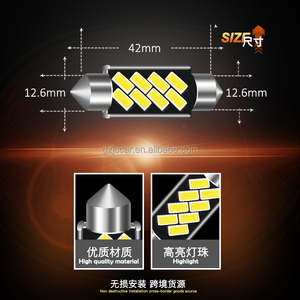 JIACHI FACTORY Auto CANBUS Festoon LED <strong>Bulb</strong> 31mm 36mm 39mm 42mm DC12V 5630 Chip 4/6/8 SMD C10W C5W Interior Map <strong>Dome</strong> <strong>Light</strong> - Product Image 4