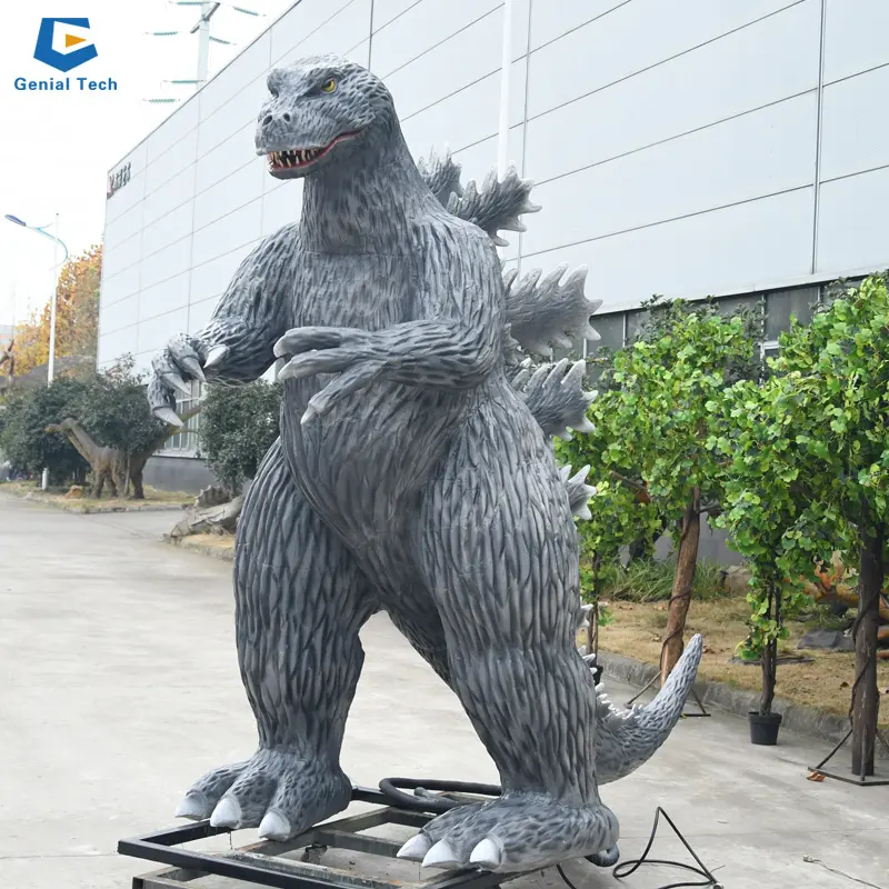 AA18 Movie Monster Animatronic Robot Animals Godzilla