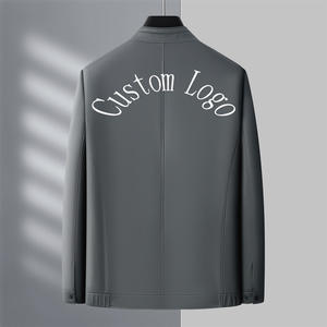 แจ็คเก็ตกันลมลำลองสำหรับทุกเพศ, เสื้อกันลมมีซิปกันน้ำกันลมให้ความร้อนแจ็คเก็ตยุทธวิธีพิมพ์ลายขนาดของผู้ชาย - Product Image 3