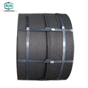 12,7 мм, <span class=keywords><strong>1</strong></span>/2 дюйма, предварительно напряженная стальная нить из поликарбоната, цена ASTM A416, класс 270k - Product Image 2