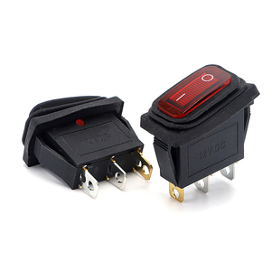 สวิตช์โยกกันน้ำ KCD4 ขนาด 25*30 มม. 250vac 16a 2 ตำแหน่ง 4 ขา สวิตช์โยกกันน้ำ KCD4 - Product Image 5