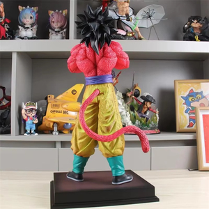 Nouvelle figurine de <span class=keywords><strong>manga</strong></span> de dessin animé de 53 cm, statue de Goku Super Saiyan 4 à 2% de puissance, DRAGON BAII, figurine en PVC, jouet anime, cadeau - Product Image 6
