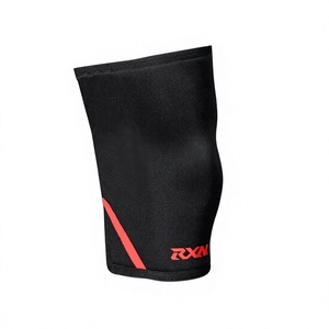 Genouillères de compression souples RXN 7MM en coton et polyester pour haltérophilie, protection des coudes pour basketball et volleyball - Product Image 1