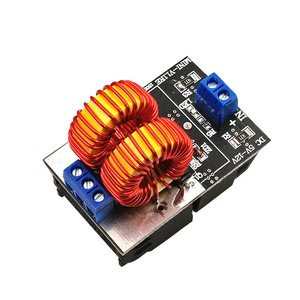 Chất lượng cao 5-12V 120W Mini ZVS sưởi ấm cảm ứng Board flyback điều khiển nóng DIY bếp + cuộn dây đánh lửa - Product Image 3