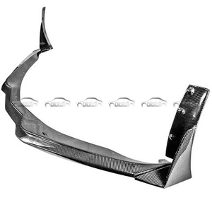 Stage 3 Car Front Bumper Spoiler Winglet <b>Splitter</b> Lip Carbon Front Chin Lip for Chevy Corvette C7 2013+ - Product Image 2