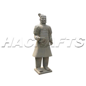 <span class=keywords><strong>Soldat</strong></span> ordinaire en <span class=keywords><strong>argile</strong></span> légère figurine de guerriers en terre cuite xi'an de haute qualité à vendre - Product Image 1