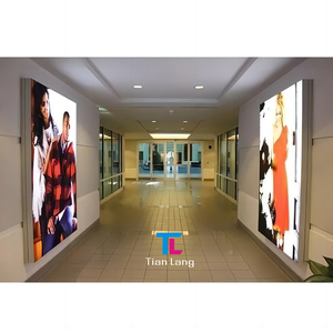 Tianlang personnalisé dynamique LED affiche cadre boîte à lumière affichage de la publicité extérieure avec animation rétro-éclairé effet Flash dynamique - Product Image 4