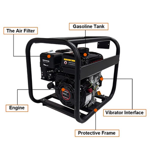 Tipe rangka performa tinggi mesin getar beton mesin Loncin bensin 5,5 HP - Product Image 2