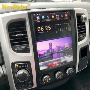 Estéreo Multimedia Carplay Android 13 Tesla para Dodge RAM 1500 2500 2008 2009 2010 2011 2012 2013 2014-2019, Unidad Principal de Radio y Audio - Product Image 1