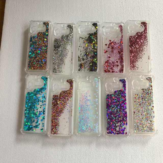 New Fashion Design Liquid Flowing Flash QuickSand Mobile Phone Case for Escolls 4x4 Glitter Hard Cover Cases