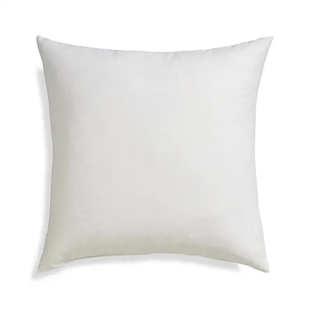 Duck Down And Small White Feather Filled Wheelchair Outdoor Cushion Set Throw Pillow Inserts