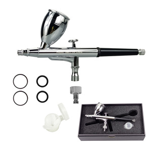 Aérographe hybride Naiwei Gen Art 0,5 mm à double action, alimentation par gravité, portable, pour travaux d'art et peinture de modèles - Product Image 1