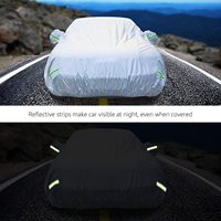 Housse de voiture en PVC 210 g/m², disponible pour toutes les saisons, imperméable, anti-poussière, anti-neige, possibilité de personnalisation