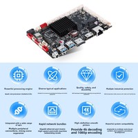 Placa OEM Personalizada Rockchip RK3566 Android/Linux con Doble Canal de Memoria, IA Multimodal, Señalización Digital, Kiosco Industrial, 128 GB de RAM