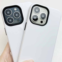 Coques de téléphone vierges magnétiques 3D par sublimation pour iPhone 17 16 15 13 14 Pro Max – Étui de téléphone 3D par transfert thermique par sublimation