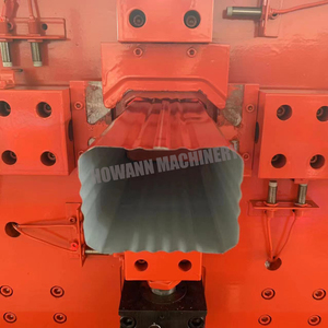 Điều khiển tự động màu xanh lá cây nhà mưa máng xối hệ thống nước máng xối làm sạch máy downspout cuộn tạo thành máy - Product Image 5