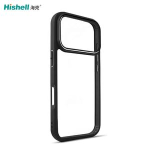 ฝาครอบเคสโทรศัพท์มือถือ TPU สีดำใส<span class=keywords><strong>กัน</strong></span><span class=keywords><strong>กระแทก</strong></span><span class=keywords><strong>กัน</strong></span>สีเหลืองป้อง<span class=keywords><strong>กัน</strong></span>การกระแทกสำหรับ <span class=keywords><strong>iPhone</strong></span> 17 Pro - Product Image 2